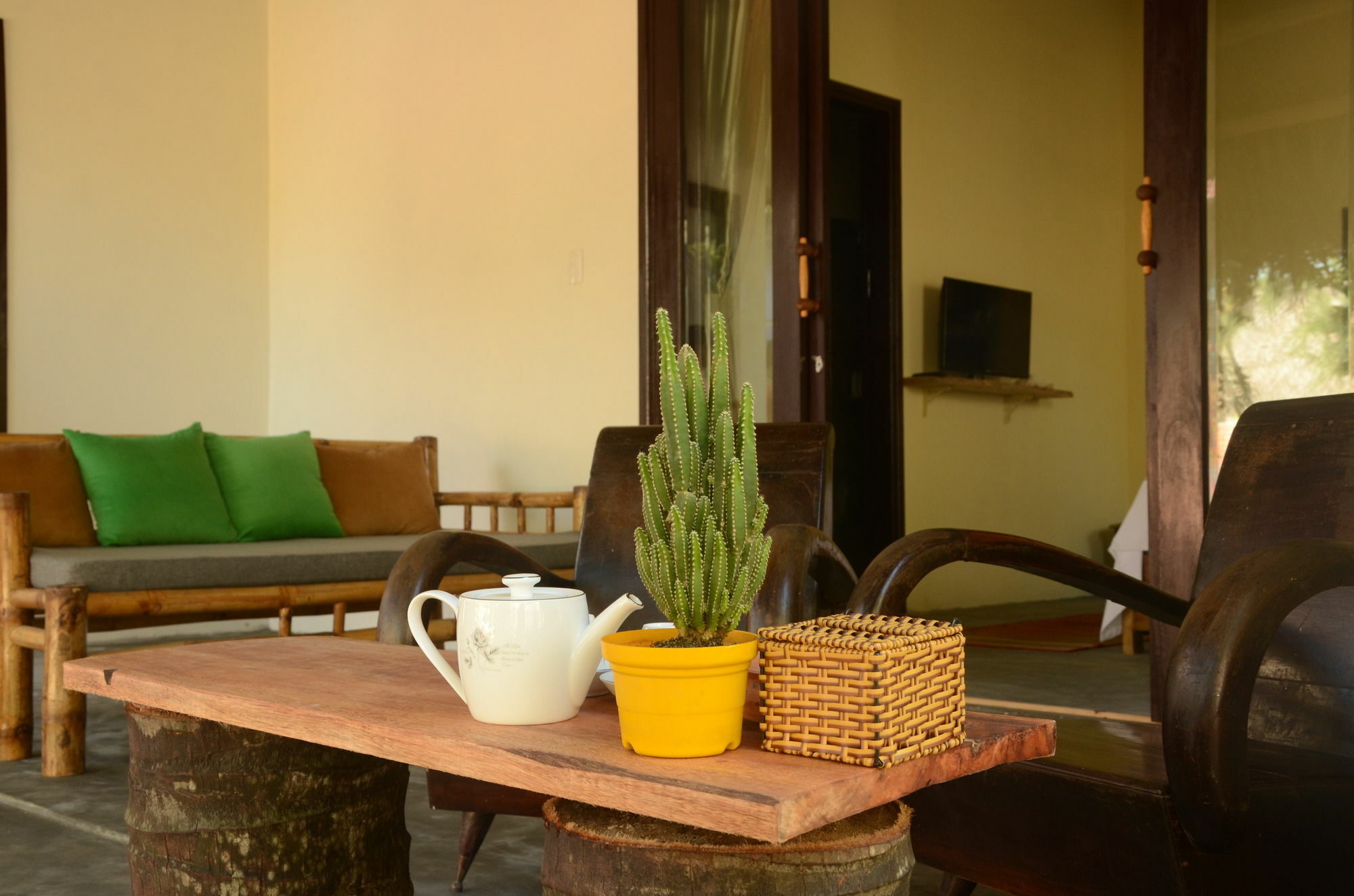 Red Flower Cottages Homestay ฮอยอัน ภายนอก รูปภาพ